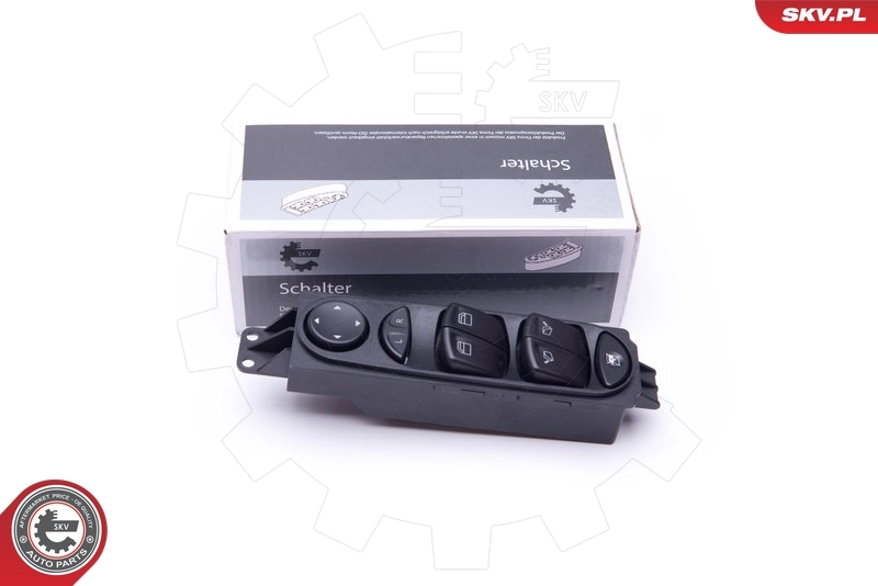 Switch, window regulator